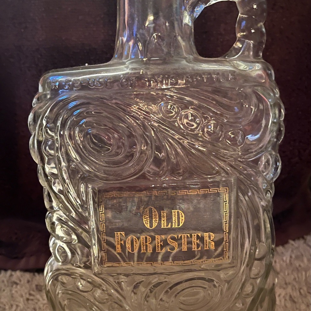 Vintage Old Forester glass